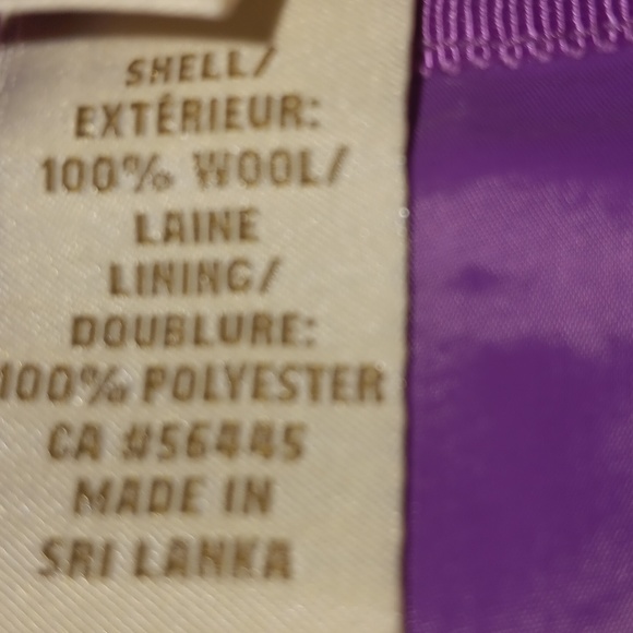 J Crew manor purple wool skirt NWOT - Picture 6 of 6